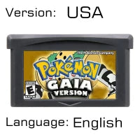 Pokemon GBA Games Cartridge for Retro Fans Gift