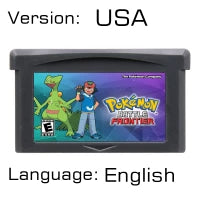 Pokemon GBA Games Cartridge for Retro Fans Gift