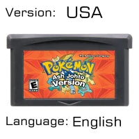 Pokemon GBA Games Cartridge for Retro Fans Gift