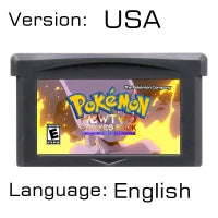 Pokemon GBA Games Cartridge for Retro Fans Gift