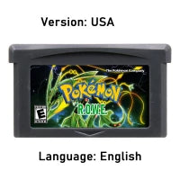 Pokemon GBA Games Cartridge for Retro Fans Gift